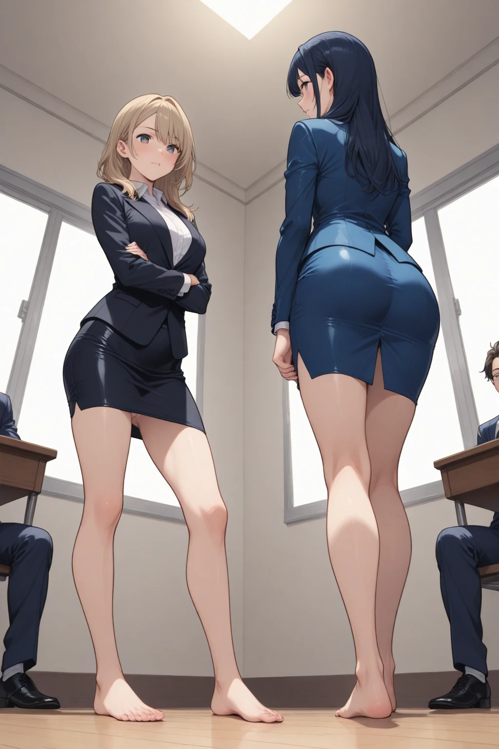  rangiku matsumoto, Long Hair,Penis ,Penis,Slender and sexy woman,,deep throat,Black thigh-high boots,Beige jean shorts,in the train,Molester,Multiple men,Put your hands behind your back,rape,Sex,Creampie,A lot of semen,profile,Cum on thighs,