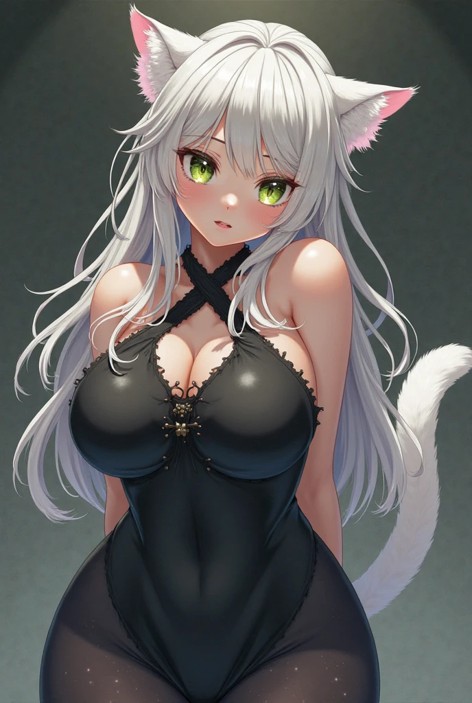 Best quality at best，Extreme detail，详细的脸，adolable，pretty eyes，double tails，Yellow，M open legs，Siamese shredded meat，thongs，Flesh-colored socks，Love education，how to_On_vagina，1boy，is shy，sweat leggs，The point is clear，Sheer Thong，Shallow depth of field accentuates the female body。Images are layered，creating a sense of depth and dimension。Lady body perfect。Her body looked wet，glittery。The facial and skin texture is very detailed，Every pore and wrinkle can be captured。The eyes are particularly complex，Double eyelids add to the attractiveness。（（（（exhilarated））），Translucent clothing，（Best quality at best），（highly  detailed），（tmasterpiece），（ultra - detailed）Translucent clothing