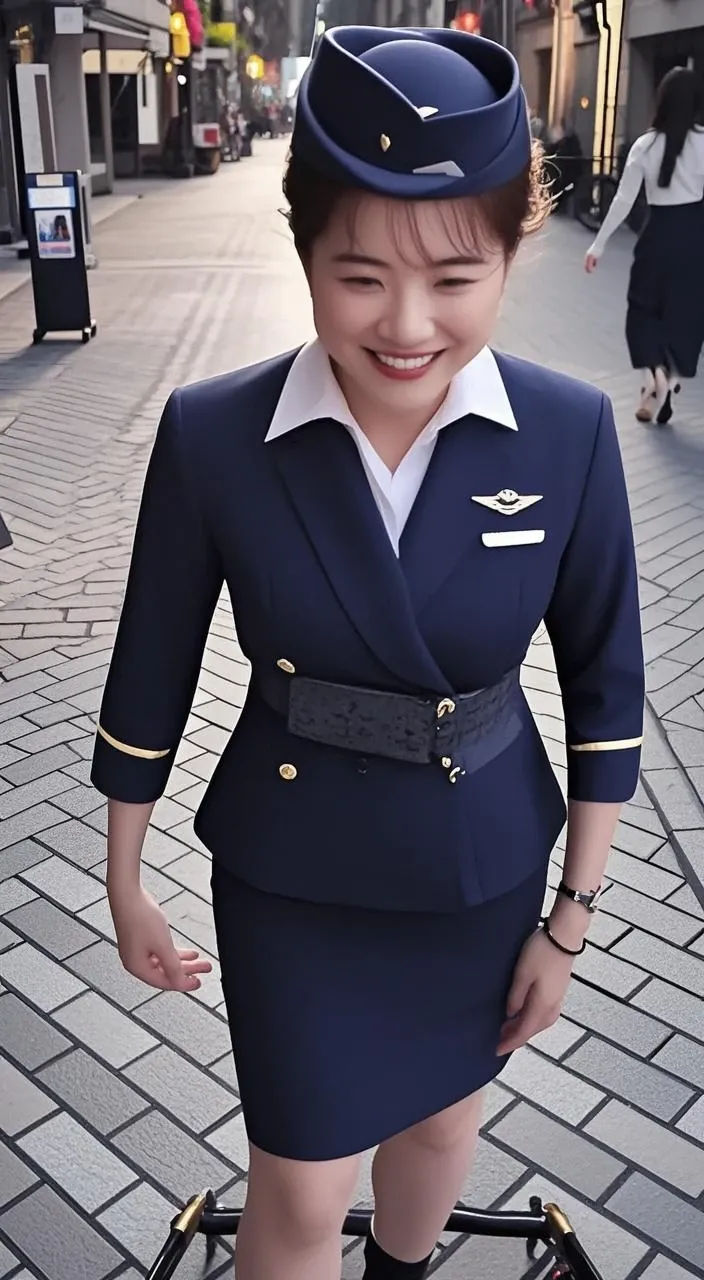 16K quality、Highest quality, It is high resolution., Real photo、((Standing posture facing forward、Full body portrait))、(((20代のBlondeのfemale police officer)))、(((She is rolling up her plain navy blue tight skirt with both hands.、Skirt rolled up、White pantiesを露出:1.5)))、((Time is night))、((Tokyo roads、Police car))、(((Police blue uniform、Police blue blazer、Police blue micro mini tight skirt、Long sleeve、White panties)))、She is rolling up her micro mini tight skirt with both hands.、((Pure white high-leg panties))、(Police hat)、((Green armband))、(Gold Button。Police emblem)、(Police Pantyhose)、(((Beautiful golden hair、Put out your ears、Updo Hair、short hair、Blonde:1.5)))、((Black high heels))、Shiny earrings、choker、((blue eyes))、((Embarrassed expression、blush))、Beautiful legs、(Big eyes、No makeup、Very beautiful and subtle makeup, Light makeup,)、 Beautiful eyeshadow、Perfect body、Perfect hands、Perfect Fingers、Detailed and beautiful thin lips、A clear, beautiful face and well-proportioned eyes、Highly detailed eyes and face、Long eyelashes、double eyelid、A neat nose、Thin eyebrows、Border Light、Realistic Light、 Cute round face, Plump thighs、Accentuate your thighs、Hairstyle with bangs、Slender body、slim、Light-reflecting skin、Model body type、８Head to Body、Low - Angle、The light reflected in your eyes、Smaller face、Lip gloss、Looking away、Background blur、Movie lighting from the front、Light on face