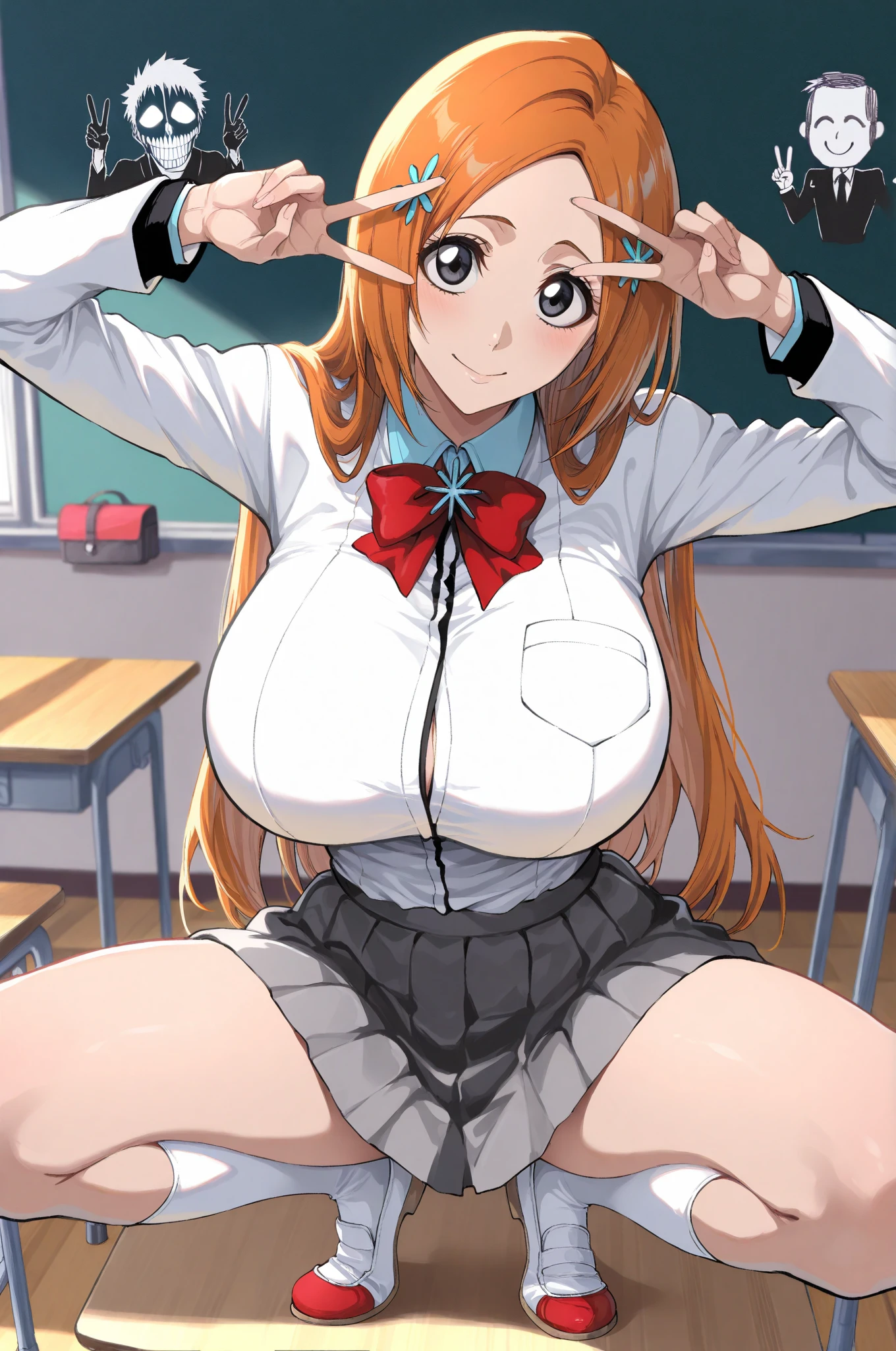 ((University classroom:1.5)),((blackboard)),((背景にMale student:1.5)),((Male student:1.5)),((Female organ:1.5)),((Pussy:1.5)),((vagina:1.5)),((vagina:1.5)),((Female organ:1.5)),((Pussy:1.5)),((vagina:1.5)),((labia majora:1.5)),((labia minora:1.5)),((clitoris:1.5)),((uterine orifice:1.5)),((vagina内:1.5)),,((labia minora:1.5)),((vagina内:1.5)),,((labia minora:1.5)),((uterine orifice:1.5)),((vagina内:1.5)),,((labia minora:1.5)),((clitoris:1.5)),((vagina内:1.5)),((Mammolo:1.5)),((Open up:1.5)),((tears)),(Outward-Flicked Hair:1.5)),((Highest quality)), ((masterpiece)), (detailed), One person, sexy,(Huge breasts:1.35),Here in Tsukishima,Koitsuki Island,((Orange Hair)),short hair,((blue eyes)),Vertical,((Completely naked)),Pussy,Female organ,Leg spread,Spread your legs,Mammolo,((One-sided up hair)),(Huge breasts:1.35),((Blue Eyes)),((nude)),((NUDE)),Nipples,Areola,vagina,blush,Embarrassed face((Completely naked)),((nude)),((NUDE)),((Female organ:1.5)),((Pussy:1.5)),((vagina:1.5)),((vagina:1.5)),((She has her legs open:1.35)),((She's running:1.35)),((Male student:1.35)),((背景にMale student:1.35)),,((Male student:1.35)),((背景にMale student:1.35)),((Crying face)),((tears)),((blush)),((She's running)),),(Huge breasts:1.35),Eroge,ErogeCG,vagina,ピンク色のNipples,Eroge,Erotic CG,((nude)),((NUDE)),Nipples,Areola,vagina,Orange Hair,((The biggest breasts in the world:1.35)),((Long breasts:1.35)),((Huge Breasts:1.35)),((Huge Breasts:1.35)),blush,Embarrassed face,Crying face,