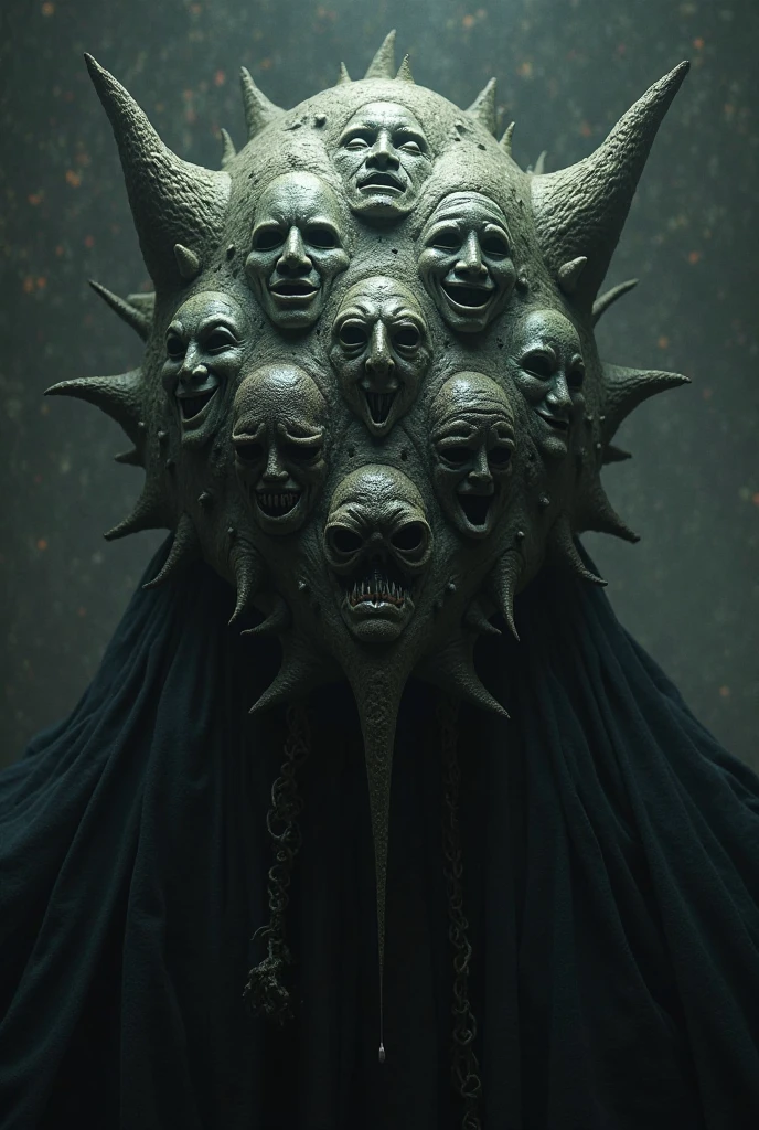 dark fantasy. Cthulhu-like man. Her accessories include a shiny crown and a shiny gold plasma body cover.. eyes shining, lens flares, fisheye lenses, perfect composition, beautiful, detailed, intricate, increíblemente detailed, octane rendering, trend on Artstation, 8k art photography, Photorealistic concept art, Soft natural volumetric cinematic perfect light., chiaroscuro, award-winning photography.