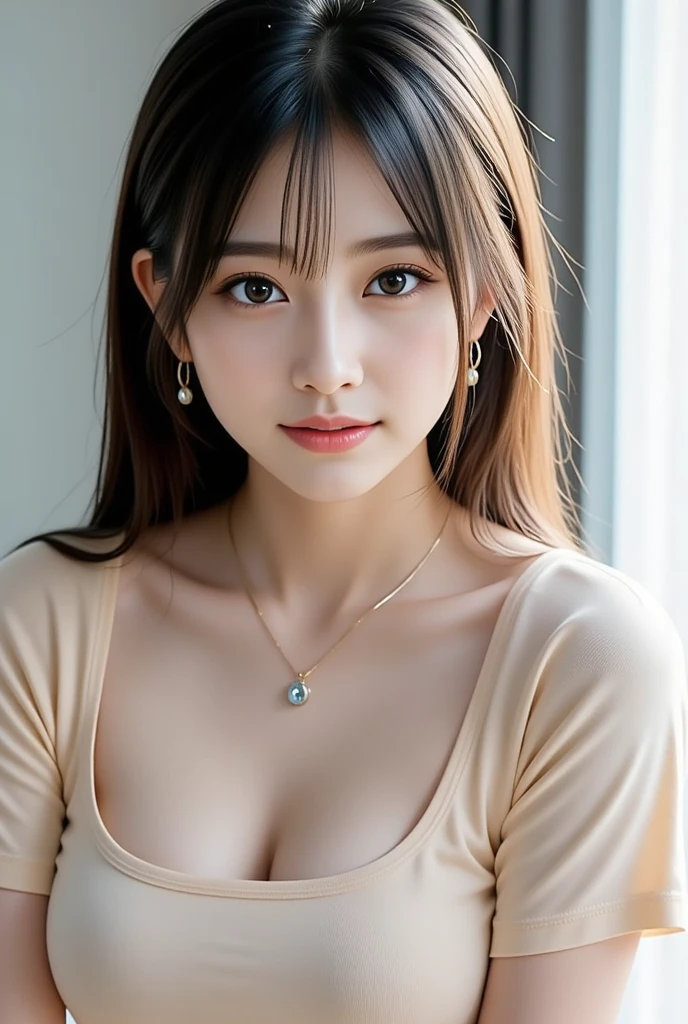 (masterpiece:1.2), (best quality:1.15), (1girl:1.2), (solo:1.2), (korean mixed, kpop idol:1.3), complete eyes, complete face <lora:koreanDollLikeness_v10:0.15>