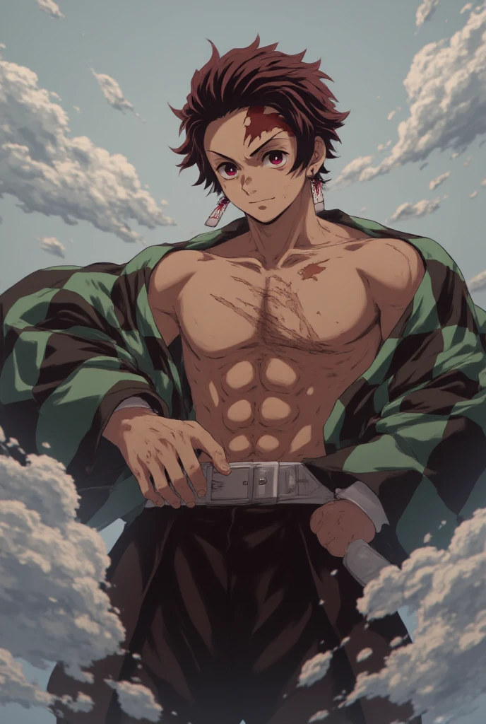 Side view, Showing off his muscular muscular back, red skin, bright red skin, the boy blushed shyly , rosy skin, shiny skin(muscular thigh muscles )( anime style, art) (photo angle from bottom up) (photo angle from the ground upwards) [Anime photo][highest quality photo][4k,HD photo quality ] wear tight and short loincloths , bulging loincloths, torn loincloths, wet loincloths, ancient, dirty loinclothuscular thigh muscles, firm thigh muscles, muscular thigh muscles, sinewy thigh muscles, giant thigh muscles, strong leg muscles, muscular hamstring leg muscles)(thigh muscles bulging as if about to explode, muscular, calloused, sinewy, giant) , Rudeus Greyrat,fun, happy, huge body, muscular and muscular, bodybuilder, bodybuilding, standing, lots of sweat flowing down, topless, shirtless, hot sunny, 8 pack abs , short hair , green eyes, Side View , Raise your arms high to reveal your armpits, Hands behind the head.