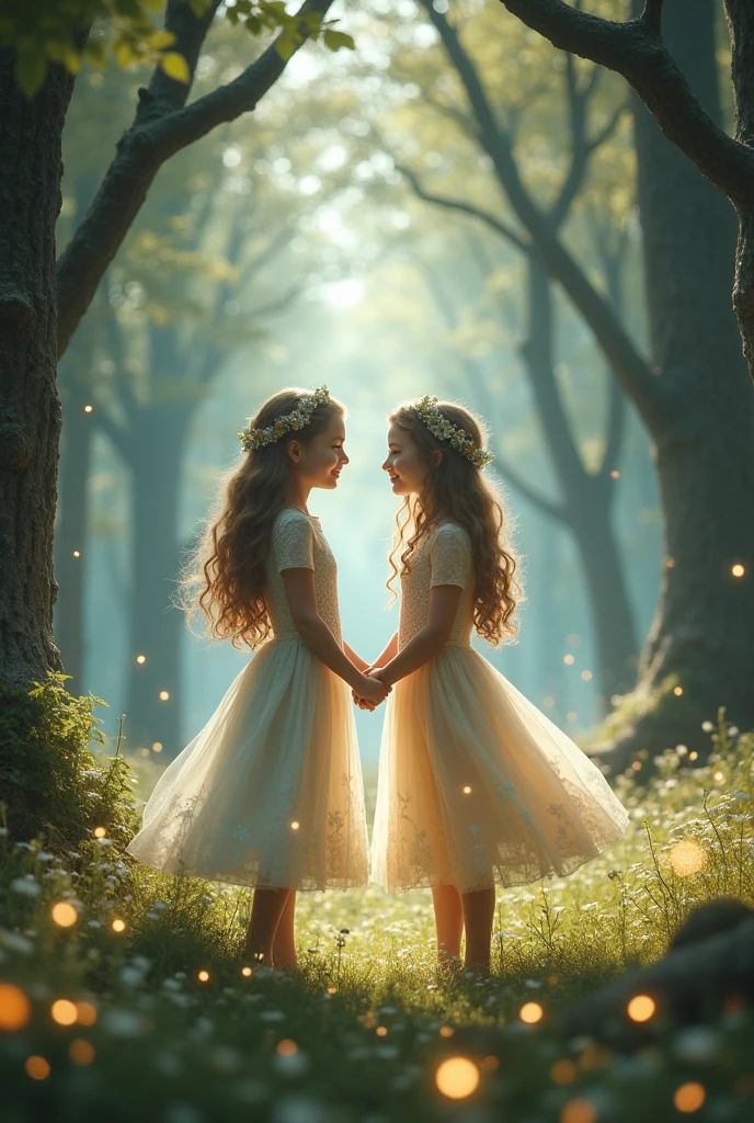 girl, reality, fairies sleeping in a tulle dress in a forest meadow, fireflies,streaked hair, gradient hair, chiaroscuro, depth of field, cinematic lighting, film grain, Fujicolor, UHD, super detail, ccurate, masterpiece, award winning, best quality,