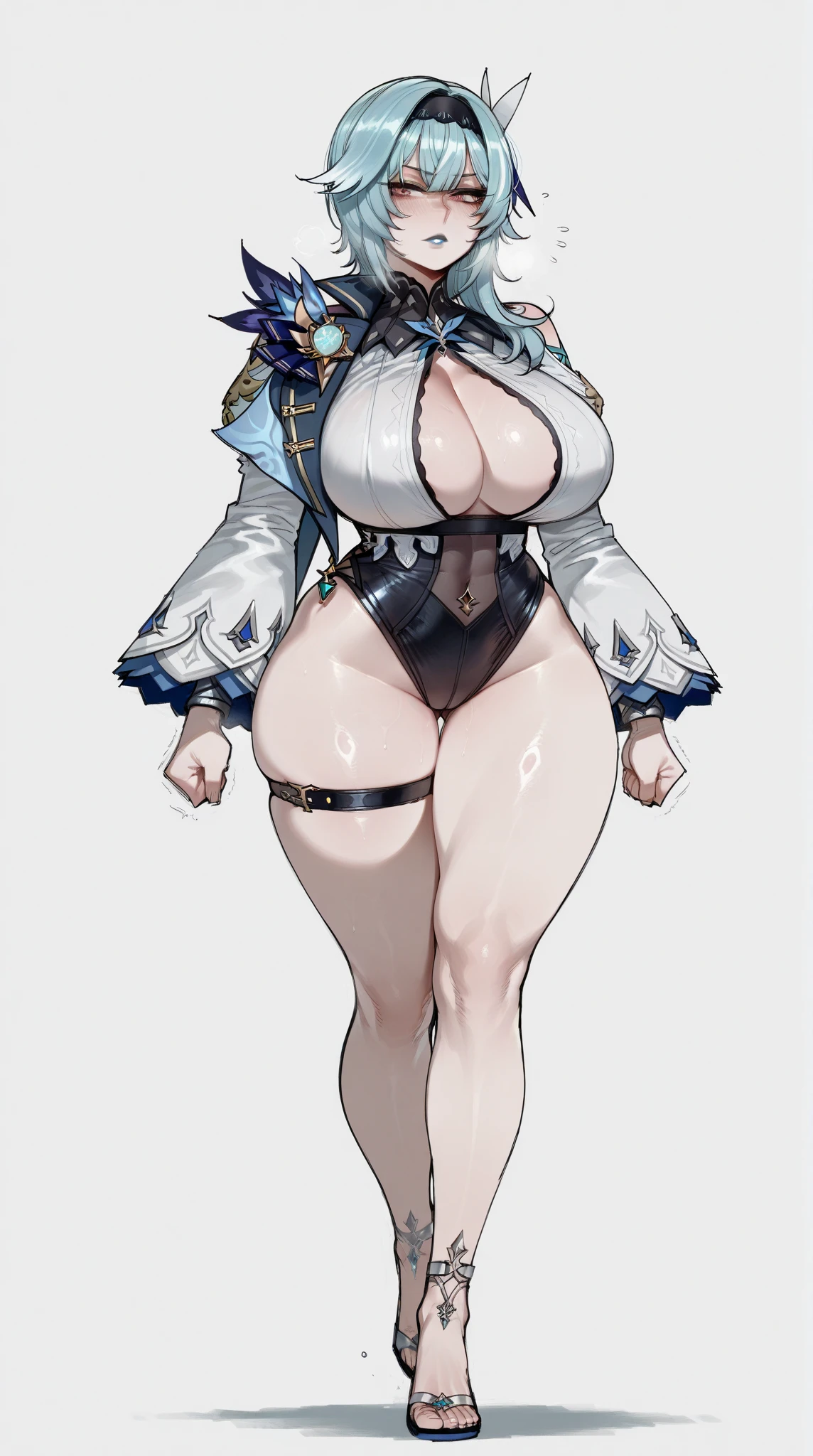 Cheers Saki | Blue Archives, Iwhole Body, (NSTDA.:1.2), (10, beste-Qualit, master-piece: 1.4), ultra-high resolution, (Realistic, photorealistic portrait: 1.48), 25-year-old girl , ( Micro Beetle View - Bikini Pass:1.11), Famous Japanese celebrities, gigantic breasts, Blue Eyes, Head Tilted, cowboy shot, View from the front, looking at the audience, expressionless, Beautiful Sea Zeiss f 150mm/ 2.8 Hasselblad, Whole body, foot , Ultra-Wide Angle