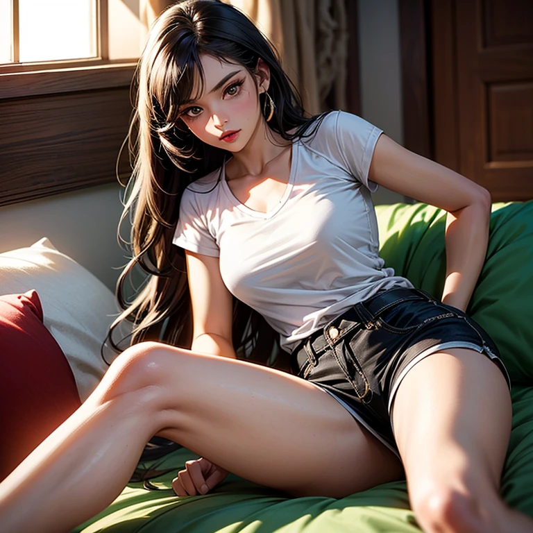 Personagem feminina semi nua --auto