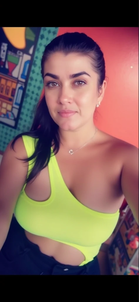there is a woman with a yellow top posing for a picture, 3 0 anos de idade mulher, Mulher de 30 anos, Lorena Avarez, 3 2 anos, imagem de perfil, 38 anos, 2 7 anos, 2 9 anos, 3 6 anos, 2 8 anos, cerca de 3 5 anos, Mulheres de 40 anos