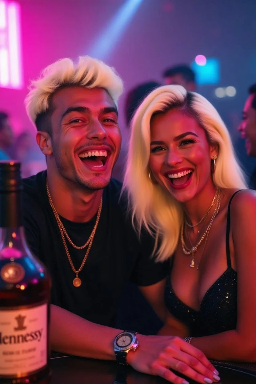 Ariana grande and lil skies laughing