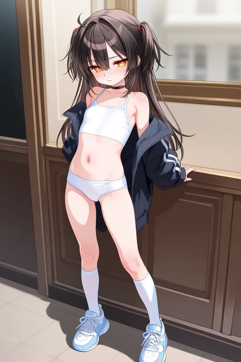 One person、masterpiece、Highest quality、Super detailed、High resolution illustrations、Improve skin quality、Increase eye appeal、Drawn in detail、Perfect body structure、Middle-aged female office worker、Spread your legs、Showing brown panties、Shift panties、Showing off her brown bra、Push the bra aside、Flabby Belly、Are thin、Flat chest、Long black hair、Tears well up in my dark eyes、Slanted Eyes、Quiet anger、Sweat、Sigh、Park bench、Love juice oozes、