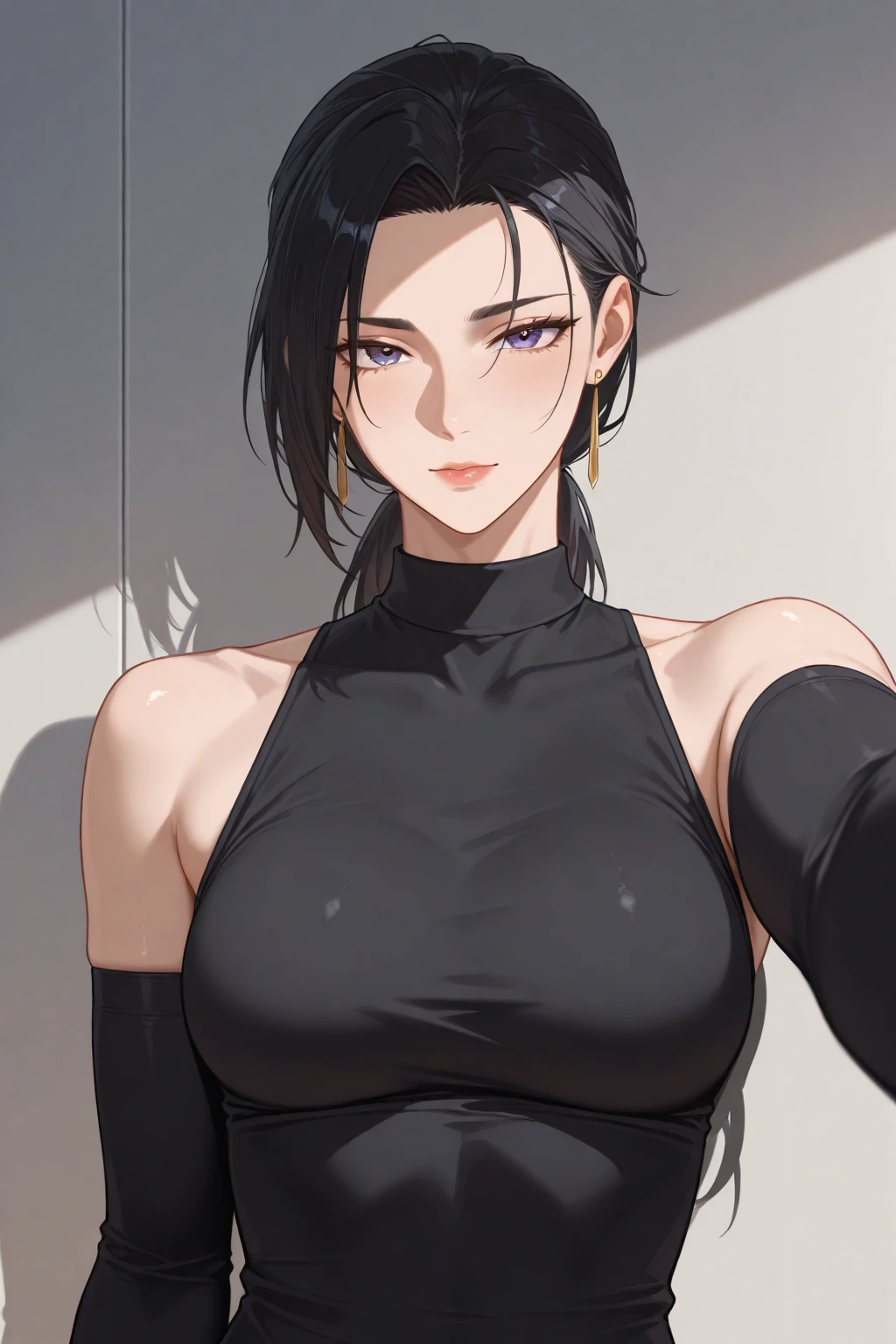 (1 person:1.9), human body shisuit, Hollow and shriveled, beautiful youth teen boy, undercut hair style, (Turn your head and look), (Look at the camera), (Head up), (high quality 16K anime), (tall body), Sweaty and sweaty, Powder blue vapor, Delicate skin, hermaphrodite, twink male body, (((Quiet smiled))), (Photorealism), masterpiece, best quality, portrait, Decent shirt, (Taiwanese super male
emo idol:1.5), (realistic beautiful Asian), close up and soft up to everything, (nice male body shape:1.1), spot light, (super pale skin:1.4), golden make up, sharp focus, detailed anatomy, ultra-wonderful face detail, (((((19 years old))))), Women's Western clothing, Hold a brush, with a ultra-cute face of a Japanese-Korean-Taiwanese young idol, (ultra-detailed eyes), (ultra-detailed skin), (super manly hair style), super wet juicy sexy soft lips, soft light, perfect yaoi face, photorealistic, (correct fingers), the light is very bright, hypermaximalist style: realistic, photorealism, photography, (A black cyber collar that tightens the neck:1.9), (Super strong male arms:1.9), (Extremely stout physique:1.9), (A strong male body is merging with him:1.9), ((((((ultra huge breasts)))))), single ponytail, (Beautiful face:1.9), (((wearing a wet white and yellow shirt))), (extremely detailed face:1.9), Placed in the center of the temple), Traceless, Perspectiveal, Sparkle, (30% male head, 70% female head), (fusioned with a plump erotic body), the light is very bright, perfect hands, fox spirit in the body, fox mind controls this body, fox soul in this body, A seductive smile, Slender eyebrows, huge arms,Fusion with Kitagawa Keiko,((Hazy)),(Men pretend to be women), ulzzang hair style, Feminine heavy makeup