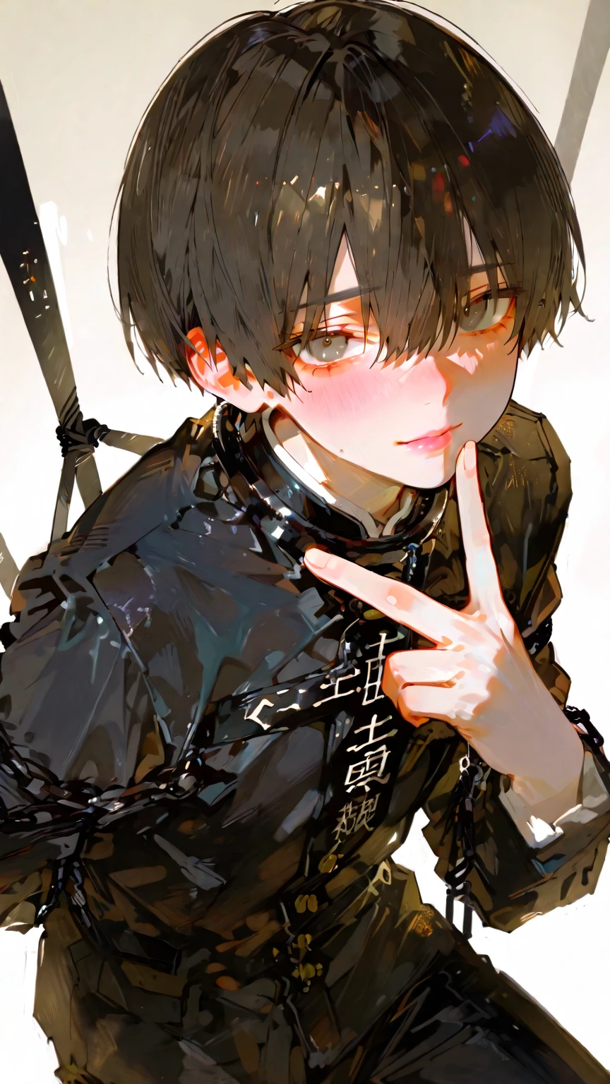 best quality, intricate details,
1boy, <lora:chrolloLucilferHUNTER_v10:0.8> chrollo lucilfer, jewelry, black hair, forehead tattoo,
<lora:darkAndLight_v10:0.8> halftone, cloud, light_particles,