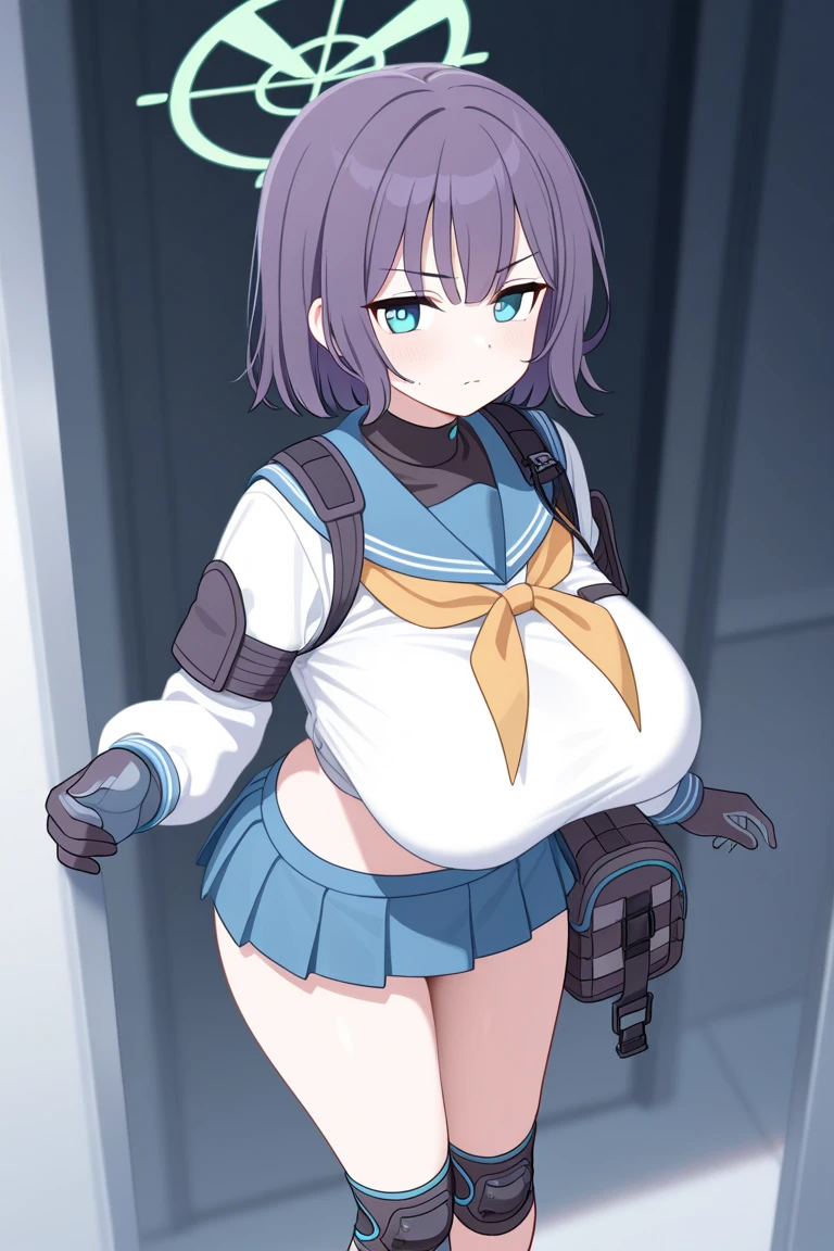 1girl, girl twink penis genitalia, white socks, no shoes, hips posing, fetish, [ Gargantuous horsecock genitalia ]!!, standing at doorframe for a seductive pose, Futanari!!!!, exhilarating pov bulge, thicc thighs, [ k digital art ], anime artstyle, bright sun, oily shiny skin, short hair, succulent school uniform dickgirl figure, enhanced view dickgirl urethral penis gland, a fit seductive horny dickgirl, [ the towering penis underskirt in a dazed erection onto precumming ] , navel, underboobs, large veiny secreting penis seen through bulge erection, expressive eyes, perfect face, masterpiece, ultra details, hdr, best quality