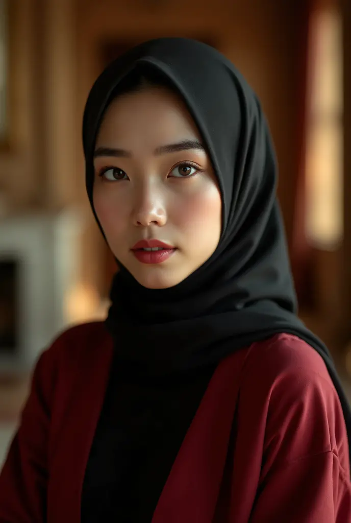 tzuyu, iu, yooa, space, Bellydancer, sexy, cleavage, (close-up, editorial photograph of a 21 year old javanese hijabi), (highly detailed face:1.4) (smile:0.7) (background inside dark, moody, private study:1.3) POV, by lee jeffries, nikon d850, film stock photograph ,4 kodak portra 400 ,camera f1.6 lens ,rich colors ,hyper realistic ,lifelike texture, dramatic lighting , cinestill 800,