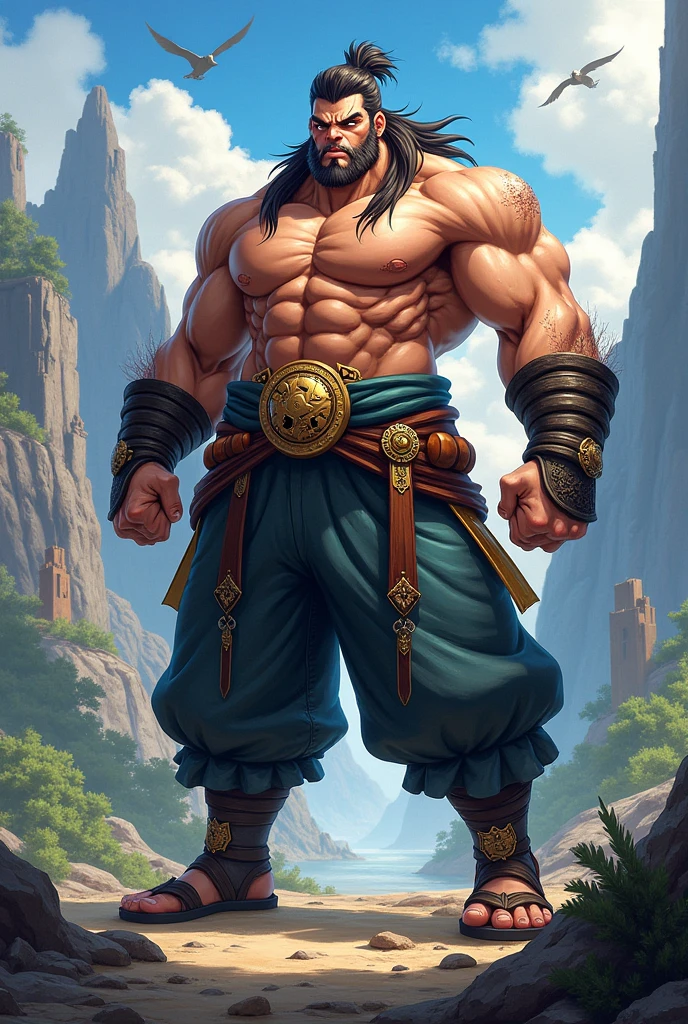 Minecraft villager with muscles