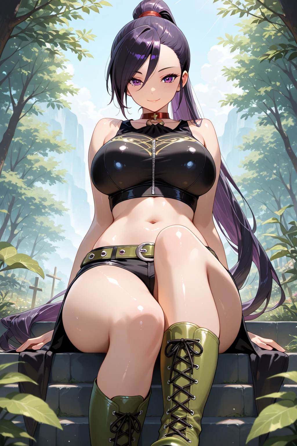 ((La mejor calidad)), ((Masutepiece)), ((detalles muy intrincados)),Beautiful, alta calidad, high resolusion, absurdos, light difussion, Detalles intrincados, Detalles intrincados, ((anime)), (anime:1.2) , (Cara perfecta:1.3), ojo extremadamente detallado, De color, highest details, colores vibrantes, alto contraste, (8k UHD:1.2), (fotorrealista:1.2),(Masutepiece:1.4), (La mejor calidad:1.4), realista,senos medianos. His truly remarkable physique.., featuring bulging muscles that ripple with power. His arms are adorned with immense sculpted biceps and triceps..., Cada fibra muscular definida、Intencional. Sus abdominales cincelados de seis paquetes son、Proudly shows dedication to physical strength, a testament to the hours spent honing her body to perfection. Clad in workout attire that accentuates her muscular form, Ella emana un aire de confianza y dominio. Gotas de sudor caen en cascada por su piel brillante, evidence of the intense physical exertion she undertakes. El gimnasio sirve como su dominio, Pushing the body to its limits、A sacred space that transcends the limits of what seems possible. pelo corto, beautiful colored hair, blushed ,18+ cara,cara, ,wet mouth,Arte NSFW, curva del cuerpo, lleno , ((cuerpo completo)), cuerpo completo, random position, random pose position, random position, Camisa de belleza, (parte superior del cuerpo_cuerpo),(grande_cuerpo:1.5), cuerpo perfecto, pose, chica traviesa, (tacto:1),Tatto in the stomach, ((1chica en:1)), cuerpo completo, dark skin, Humano, ((lleno_cuerpo)),((tetona:1.5)),corto_cabello,(apretado_traje),(dynamic_pose),(aleatorio_pose),((cuerpo_constructor:1.5)),(Salir_piernas:1.5)