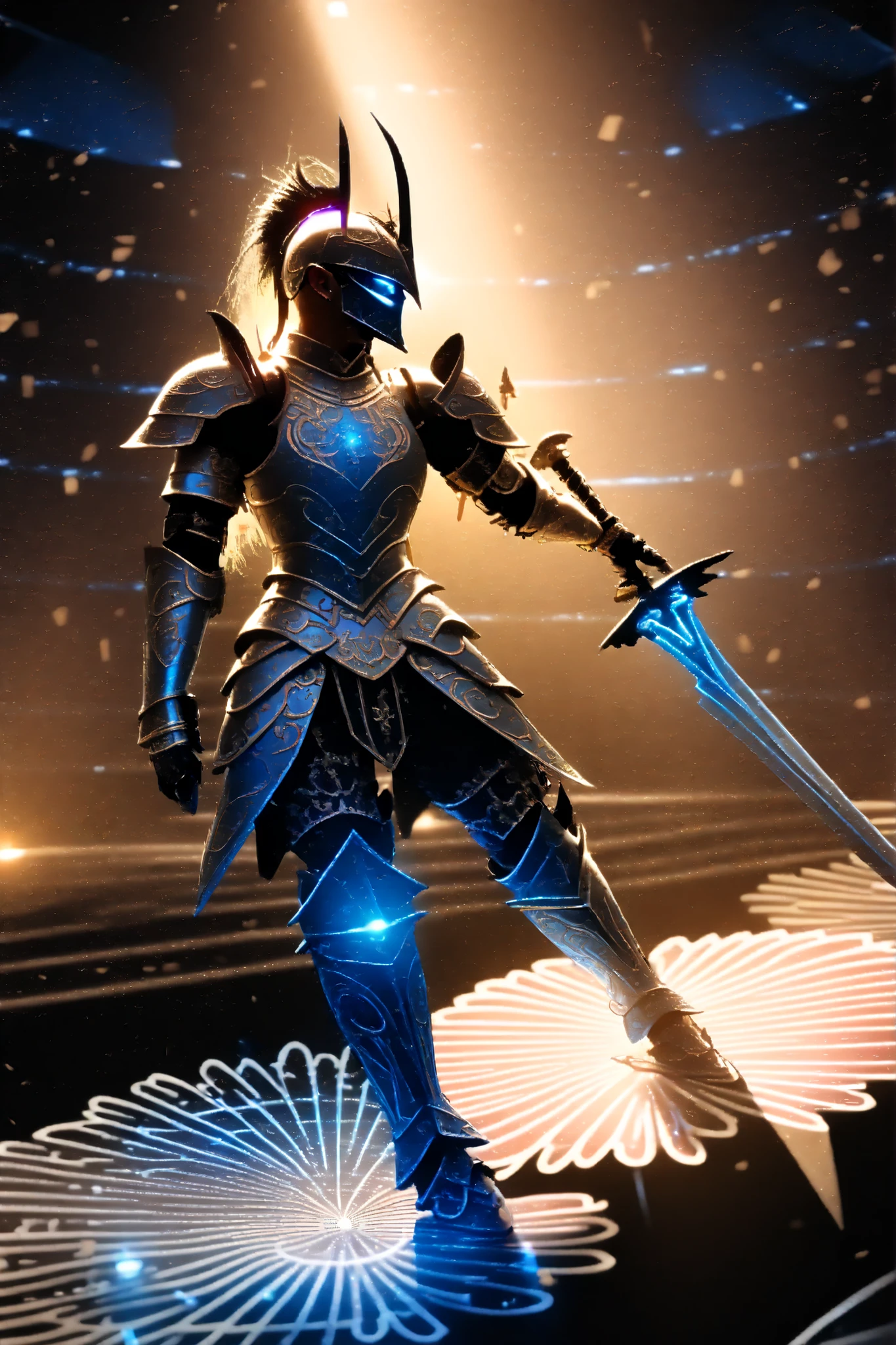 (epic_battle_scene:1.7), (divine_warrior:1.6), (exquisite_armor:1.5), (dynamic_lighting:1.8), (ethereal_beauty:1.4), (detailed_background:1.6), (hyper_detailed:1.3), (intricate_designs:1.4), (physically_accurate:1.2)