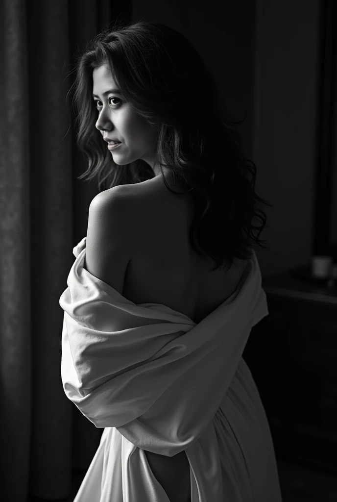 DEN_lbady97_OF,
(standing behind white curtains with a bright backing,((silhouette):1.2),sexy,sheer fabric in front,behind sheer fabric,silhouette,standing behind sheer fabric,flowing sheer white curtains:1.2),
bokeh, f1.4, 40mm, photorealistic, raw, 8k, textured skin, skin pores, intricate details <lora:epi_noiseoffset2:1>, epiCRealism <lora:ClothingAdjuster3:-1>