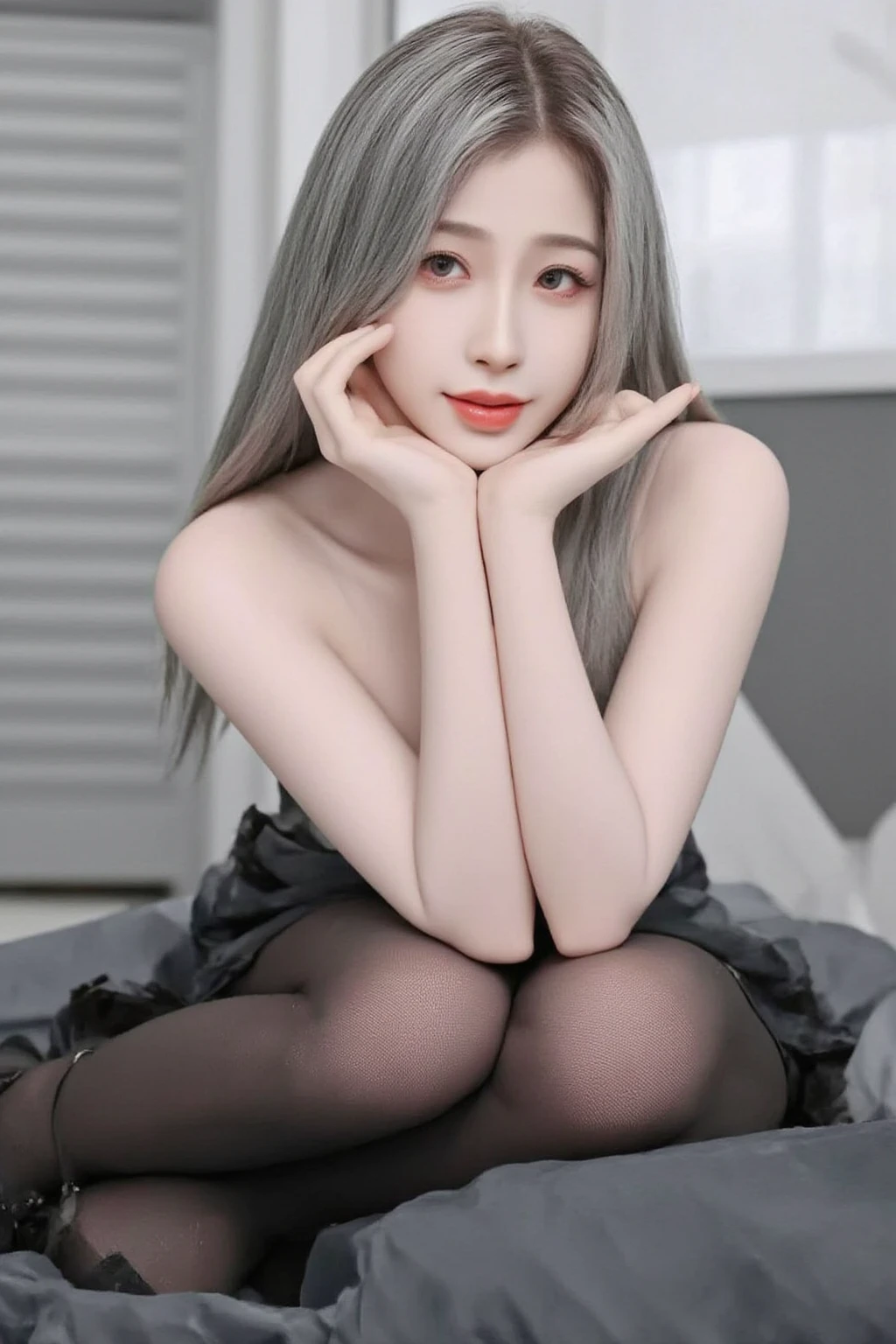 on the bed,{{Normal position}},{{{Year}}},アーモンドshapeの目,anus,pussy,{{{{{silver eyes}}}}},{{{{{dull bangs}}}}},(slanted eyes},{{{Silvery pubic hair}}},{face in the heat},{{whole body},{{{1 girl}}}, long hair, straight hair,{{{{silver hair}}}},{{{Tsurime}}},36 years old,{{{naked}}},{{nude}},{Medium chest},{{bush}},silver eyes,nsfwr,naked,pussy,{{{masterpiece}}}, {{{highest quality}}}, {{Super detailed}}, {shape}, {{very delicate and beautiful}},very detailed,detailed perfect,detailed hyper,Abundant thighs,big ass