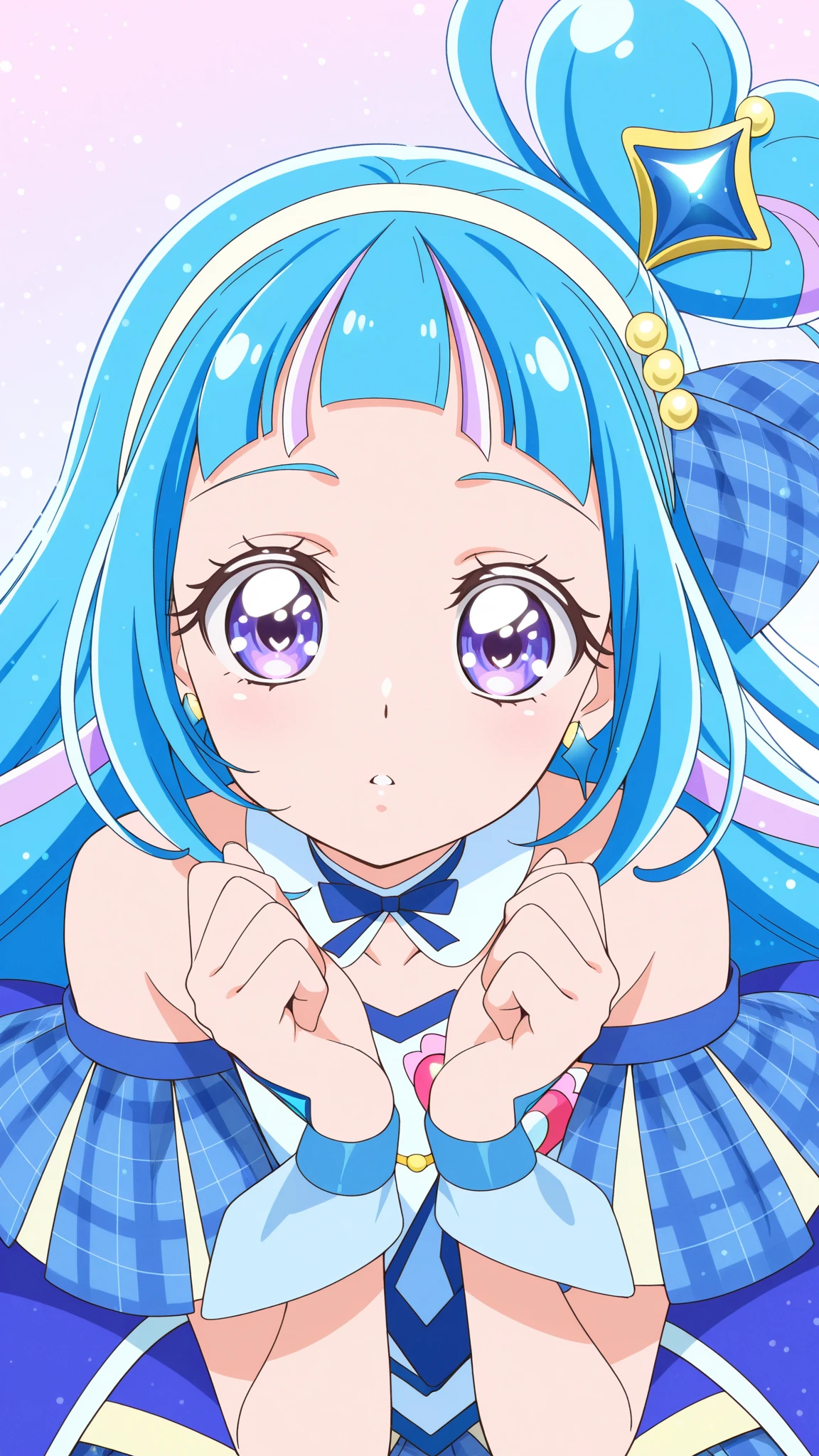 mio aikatsu, mio minato aikatsu, 湊みお アイカツ, (masterpiece, best quality), nsfw, 1girl, (1boy, hetero:1.2), straddling, bent over, ??????? top, pov, close-up face, ????? penis, ((????? on face, ????? in cheek, ???????):1.4),(???, ???????????:1.3),(??? on cheek:1.2),(cheek press:1.3), ((cheek poking, poking):1.2), (cheek squash:1.2),(rub ?????:1.2) BREAK girl, 15 yo, (loli:1.5), ultra detailed eyes, blush, closed mouth,  smile, grin BREAK , (white collared shirt:1), long sleeves, (unbuttoned cardigan:1), beige cardigan, (open clothes:1.3), nipples, BREAK bedroom, ceiling, (((embarassing))), sweat, '(((nude))),