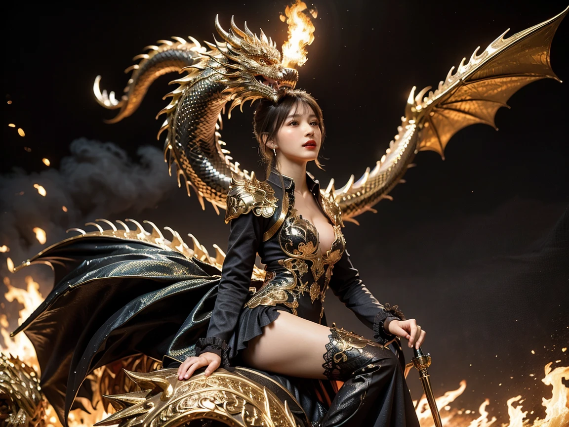 Queen、gorgeous、Golden dragon、 Limit exposure