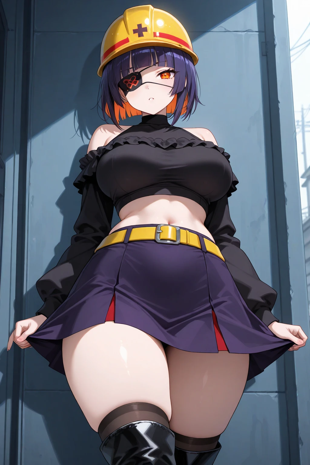 (((((Best Quality, 8K, 32K, masterpiece, 1.2)))),{{solo}},((nsfw:1.5)),{{{Character reference: ToLove Ru's Sairenji Haruna:1.5}}},((short cut hair:1.2)),((perfect beautiful face:1.2)), in love hotel, wearing, idol dress, netorare, netorare face, spreading pussy with fingers, embarrassed, high quality of vagina, vivid pussy,((a lot of public hairs:1.1)),