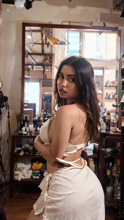 Turn this picture into a real big boob's and big nipples real woman