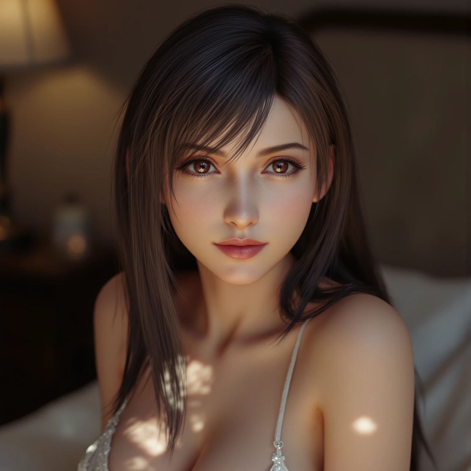 arafed image of a sexy couple posing together in a window, seductive tifa lockhart portrait, tifa, tifa lockhart, tifa lockheart, tifa lockhart portrait, glamorous tifa lockheart, portrait of tifa lockhart, tifa lockhart with blonde hair, range murata and artgerm, 8k high quality detailed art