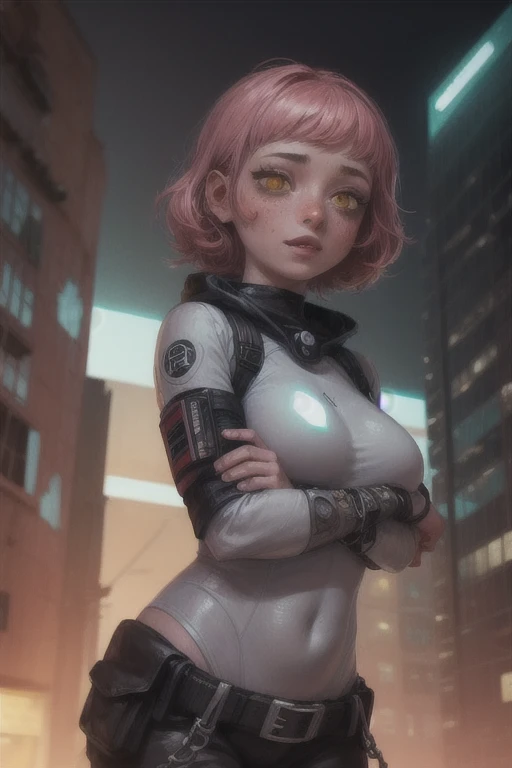 a woman in a skeleton costume, future techwear, metal album cover art, cyborg, goth girl aesthetic, transparent skin, snake texture, temple, pastel goth aesthetic, 2029, skin spikes <lora:Crazy_ExpressionsV2:0.8> crazy face, crazy eyes, crazy smile, shocked, horrified, scared, small pupils, constricted pupils <lora:crossPastiesClothesLiftV1-14:0.8> clothes lift, cross pasties <lora:Cutecore_Vaporwave:0.8> cutecore vaporwave style