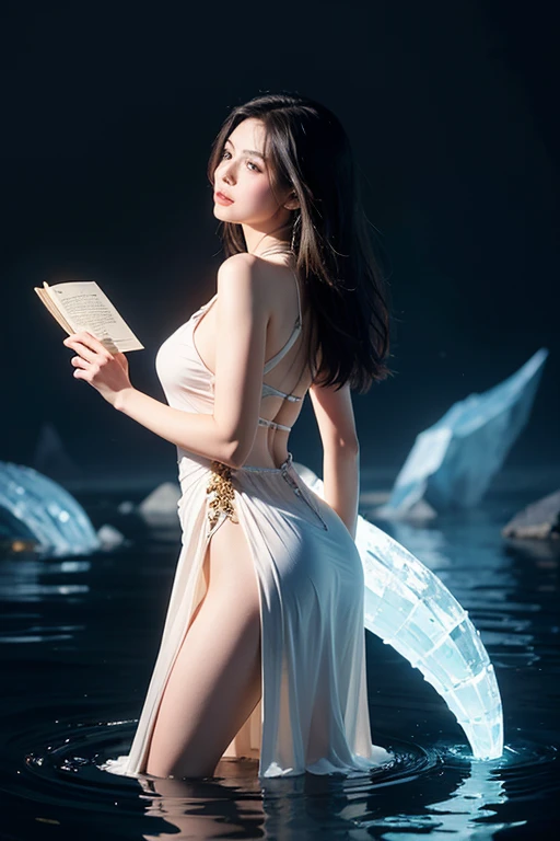 best quality,official art,beautiful and aesthetic:1.2),(fractal art:1.2),offcial art,colorful,Colorful background,splash of color,movie perspective,advertising style,magazine cover,32K,extremely detailed,photography,Amazing,finely detailed,best quality,ultra high res,
The color palette is mainly dark with splashes of vibrant colors,giving the poster a dynamic and visually striking appearance,tachi-e (magazine:1.3),(cover-style:1.3),colorful,
orient inspired,Dynamic Angle,Dynamic posture,Perspective,High Point,pov,(full body:1.1),
<lora:~Q?-Nepu xuer orient inspired:0.8>,(canonicals:1.2),