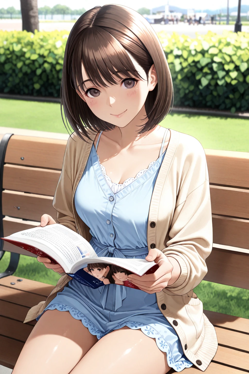 ultra-detailed, masterpiece, highest quality, love letter, pov,smile,blush