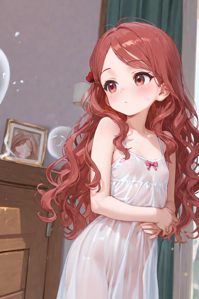 (masterpiece, best quality:1.2), Girl in a bottle, alone