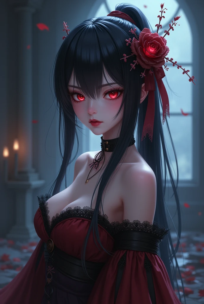 Demon God、Diabolical、Demons、vampire、A queen、up of face