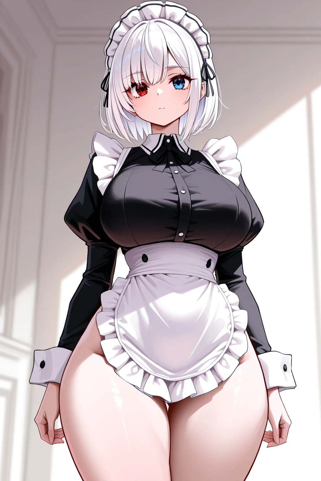 2B, nier automata, blue eyes, mature woman, mature face, white hair, glossy lips, mature body, medium breast, dirty toilet, public toilet, dirty area, (stuck in urinal, body in urinal), above view, grabbing dick, handjob