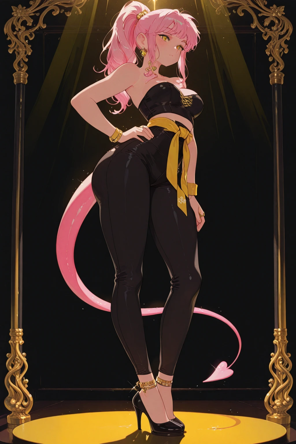 detailed illustration, (front view), (side view),dynamic angle, ultra-detailed, illustration, clean line art, shading, anime, detailed eyes, detailed face, beautiful face, dramatic lighting, detailed illustration, dynamic angle, ultra-detailed, illustration, (single woman: 1.8), masterpiece, masterwork, beautiful, (1 woman:1.8),
Succubus woman, demon, mature face, timid, (red skin: 2.0), big round wire frame glasses, long demon tail, pointy red ears, yellow cat eyes, long white hair, nervous smile, showing off ass, rail thin, malnourished, standing in middle of summoning circle, wearing a sack cloth, lithe, A Cups, flat ass,