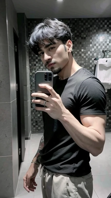 handsome man, latin face, face perfect, siren eyes, perfectbody
