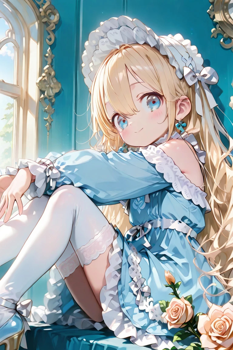 (8K, 最high quality, Tabletop:1.2)、超High resolution、12-year-old girl, Detailed face、blue eyes, blonde, Long Hair, Alice in Wonderland, Big Clock、Large mirror, 最high quality, High resolution, Very detailed, Detailed Background, Perfect lighting、masterpiece、Best image quality、最high quality、girl , (cryin)、((Scared)) , masterpiece, Anime art style, Cute Characters, Most detailed, high quality、(((cry)))、(missionary, 1boy, ?????, lying, vaginale, ass pov, spread legs, ???, nsfw)、nose blush、steam、Shiny Hair、Very fine and beautiful bright eyes、Very detailed, clear and beautiful face, Awards, Anatomically correct、、((Scared))