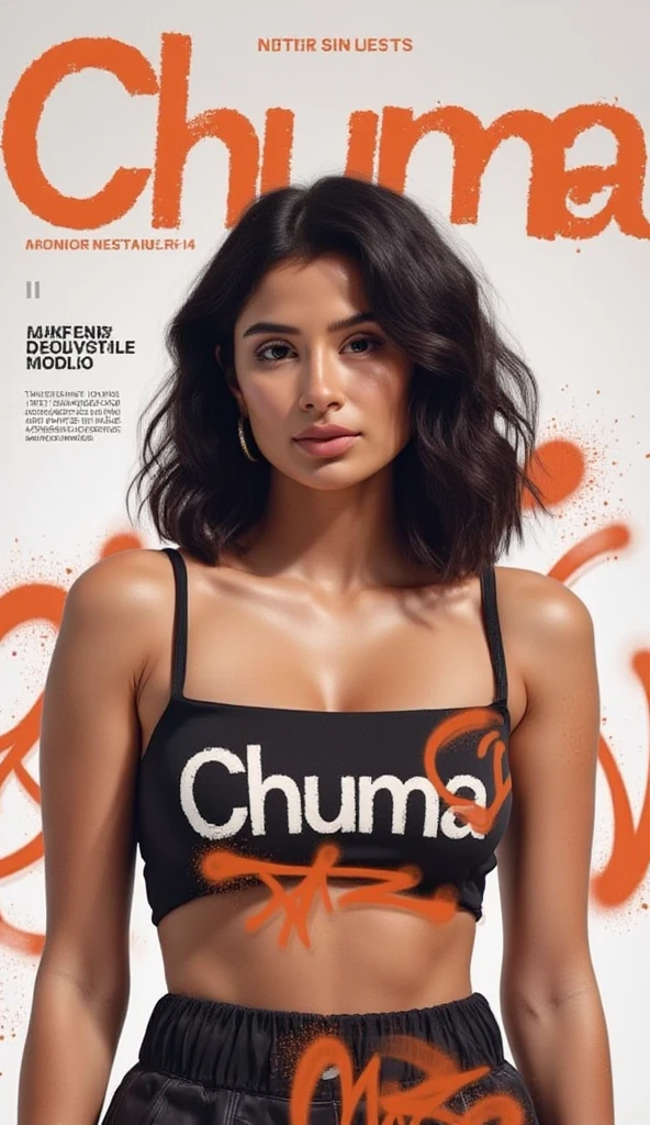 close-up portrait, (portrait photo), ((best quality)),, nikon, cinematic lighting, medium hair, ((blue iris)), (photorealistic:1.4), (pooja hegde), (as maid), (deep cleavage), bikini