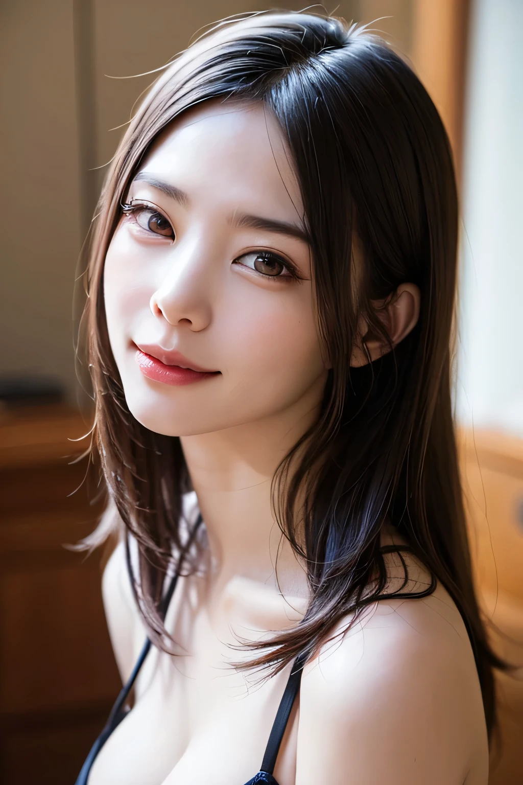 Tabletop, Highest quality, figure, Super detailed, In detail, High resolution, 8k wallpaper, Perfect dynamic composition, Beautiful attention to detail , Hotel(but), Sexy Face,A face of ecstasy,Face at peak sexual arousal,Sex-excited face、Close-up、