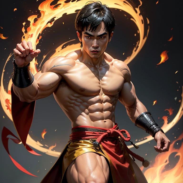Create an exciting poster with Luffy from "one piece" em um ataque de raiva, wolf-headed. Capture the essence of his fiery determination and unyielding spirit as he unleashes his wrath on his enemies. Mantenha-o curto, ousado, e intenso para transmitir o poder bruto da raiva de Luffy. formata chibi, anime