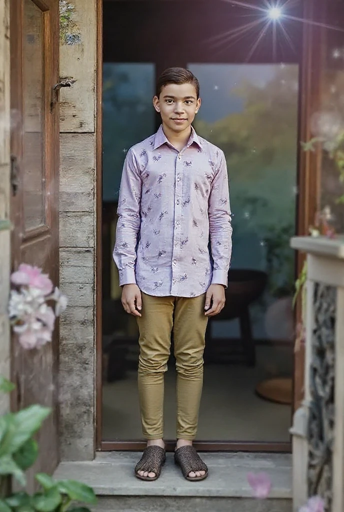 /imagine, handsome boy, high detail--v4, next level , cyberpunk little boy with lion realistic, 8k ultra violet quality