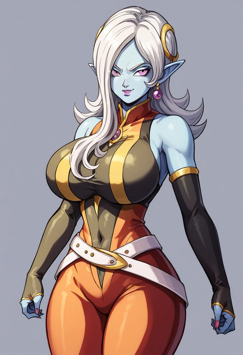 (masterpiece:1.2), (best quality:1.2), perfect eyes, perfect face, perfect lighting, 1girl, mature female, draenei, tail, muscular, abs, scars, markings, horns, armor, fur, pauldrons, belt, straps, skindentation, cloak, detailed outdoor background, massive breasts, thick eyelashes, fantasy  <lora:draenei_:0.7>