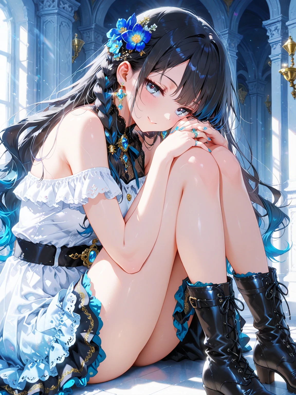 (((Best Quality, 8K, 32K, masterpiece, 1.2)))),{{solo}},nsfw,{{{Artist: Torino Aqua's style}}}, ((perfect beautiful face:1.2)), having sex at multiple position, inserted invisible penis into pussy,((vaginal hole:1.3)), leaking pussy juice from, high quality of vagina, vivid pussy ,((a lot of public hairs:1.3)), embarrassed, fully blush, from back angle view, looking back,