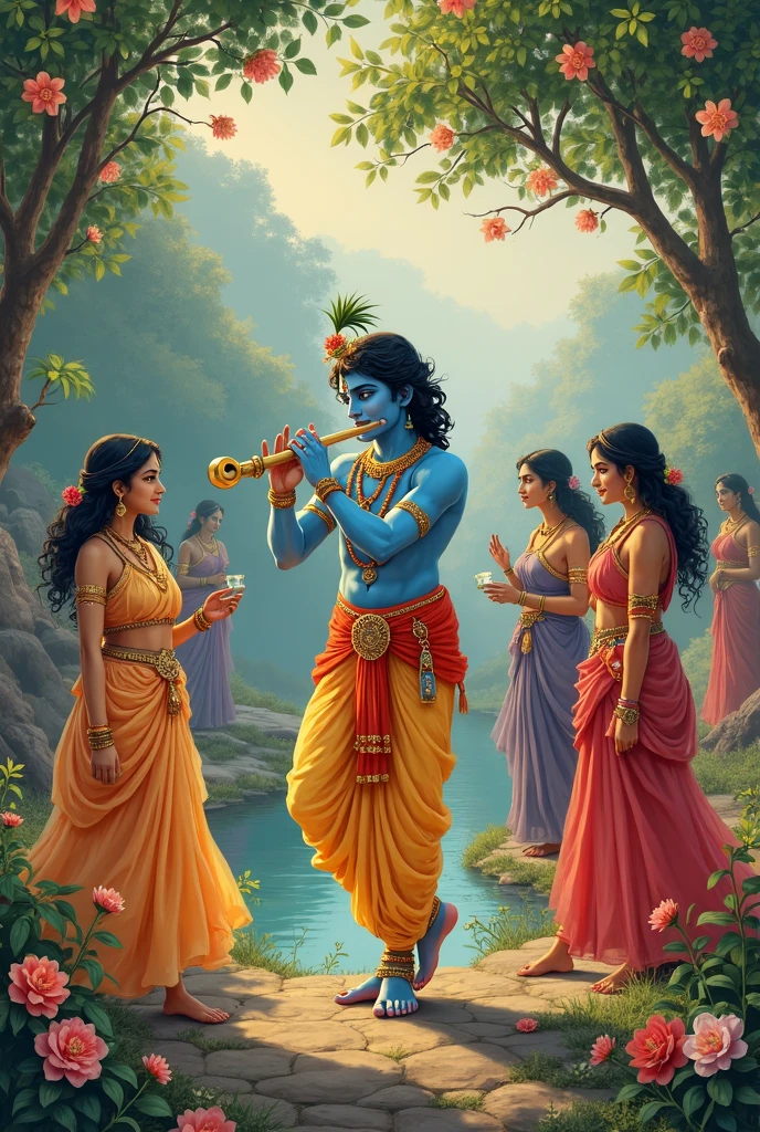 Wishing janmashtami for frame company