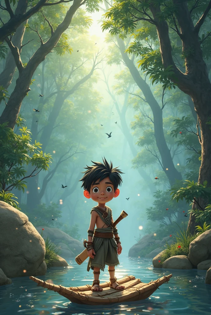 An animated fantasy adventure featuring a 15-year-old warrior boy named ...