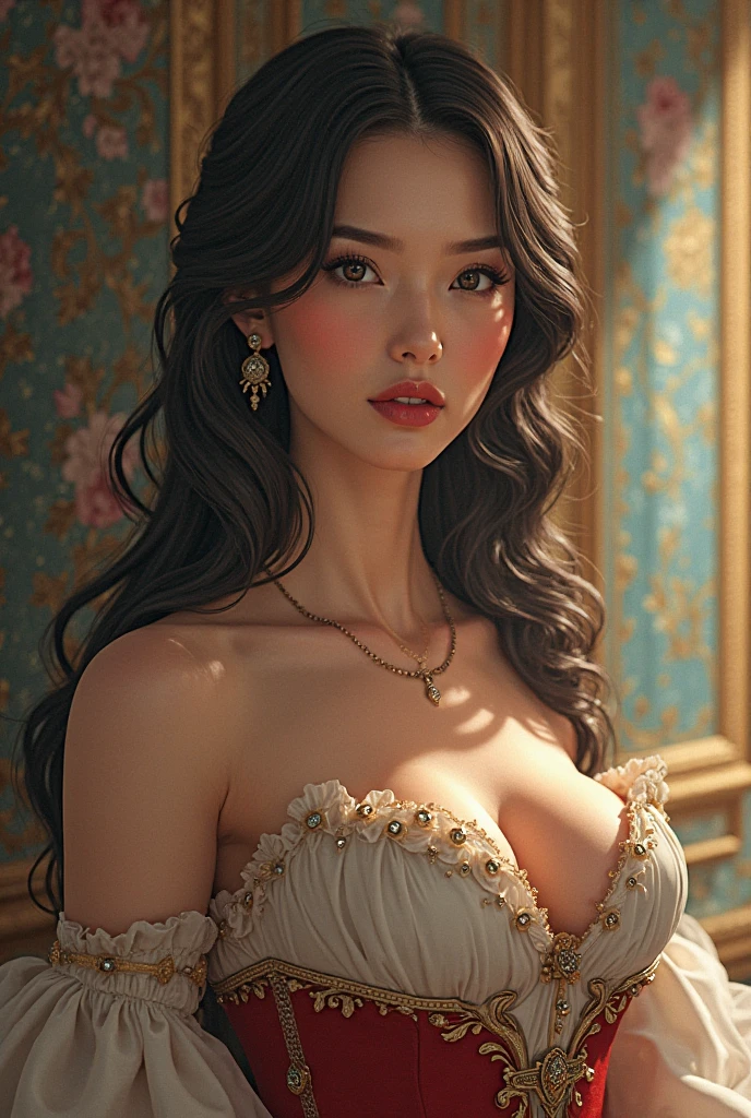 ((Best Quality, 8K, Masterpiece: 1.3)), 1girl, Slim Abs Beauty: 1.3, (Casual Hairstyle, Leaky Breast: 1.2), Dress: 1.1, Super Fine Face, Fine Eyes, Double Eyelids, Smile, Home
