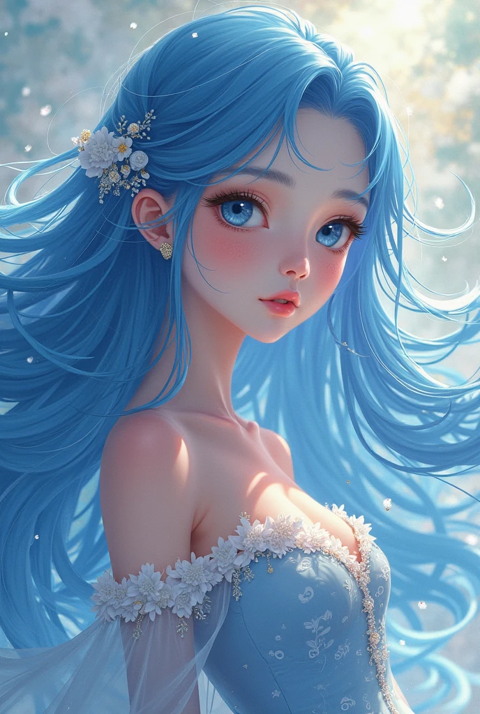 (anime),(cute)(masterpiece), (best quality),1girls,upper body,(double exposure:1.2),(simple background:1), (cinematic angle),(dynamic angle),messy long hair,(low contrast),(flat color:0.7)