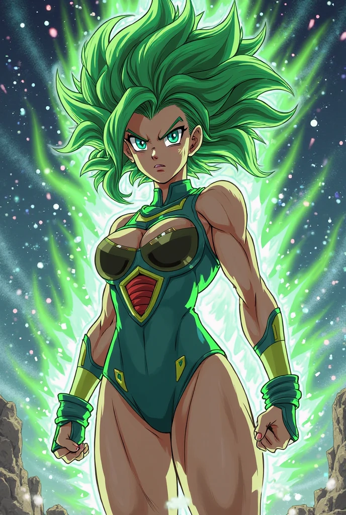 Fmajin, green skin,solo,cowboy shot,solo,green hair, smiling, black sclera,
MajGear,baggypants,belt,tube top,cleavage,abs,
outerspace,stars,meteor,
(insanely detailed, beautiful detailed face, masterpiece, best quality), <lora:FemaleMajin-10:0.8>