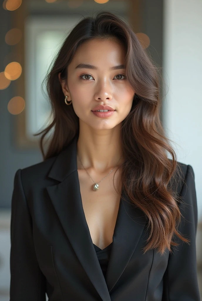 pretty Woman, with nice hair who dresses well