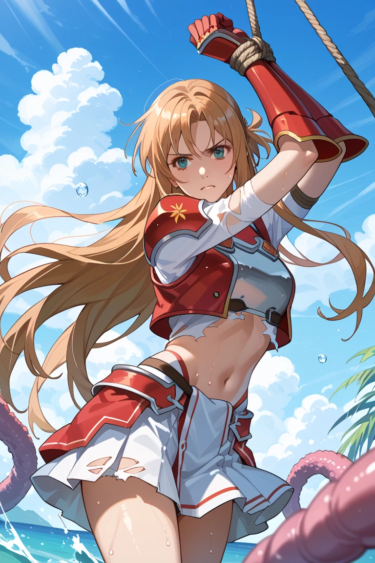 Asuna naked , sword art online, full color