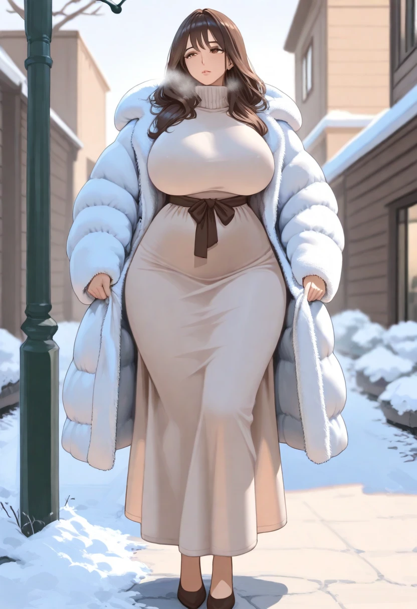 Cold and glamorous,Slightly fat
